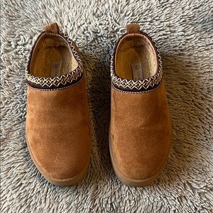 Olukai Women's Tan Suede Mules
